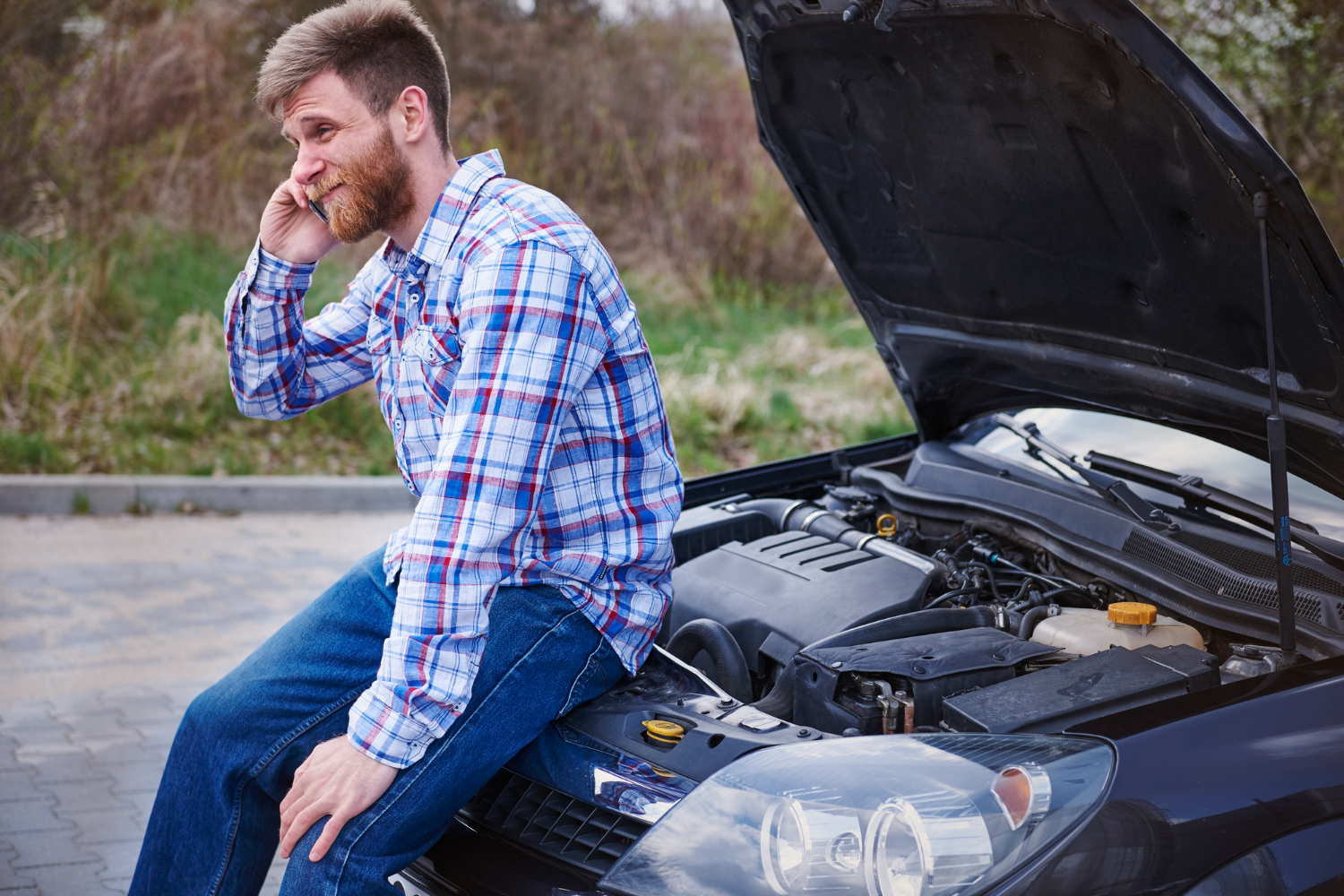 how to get car oil out of clothes