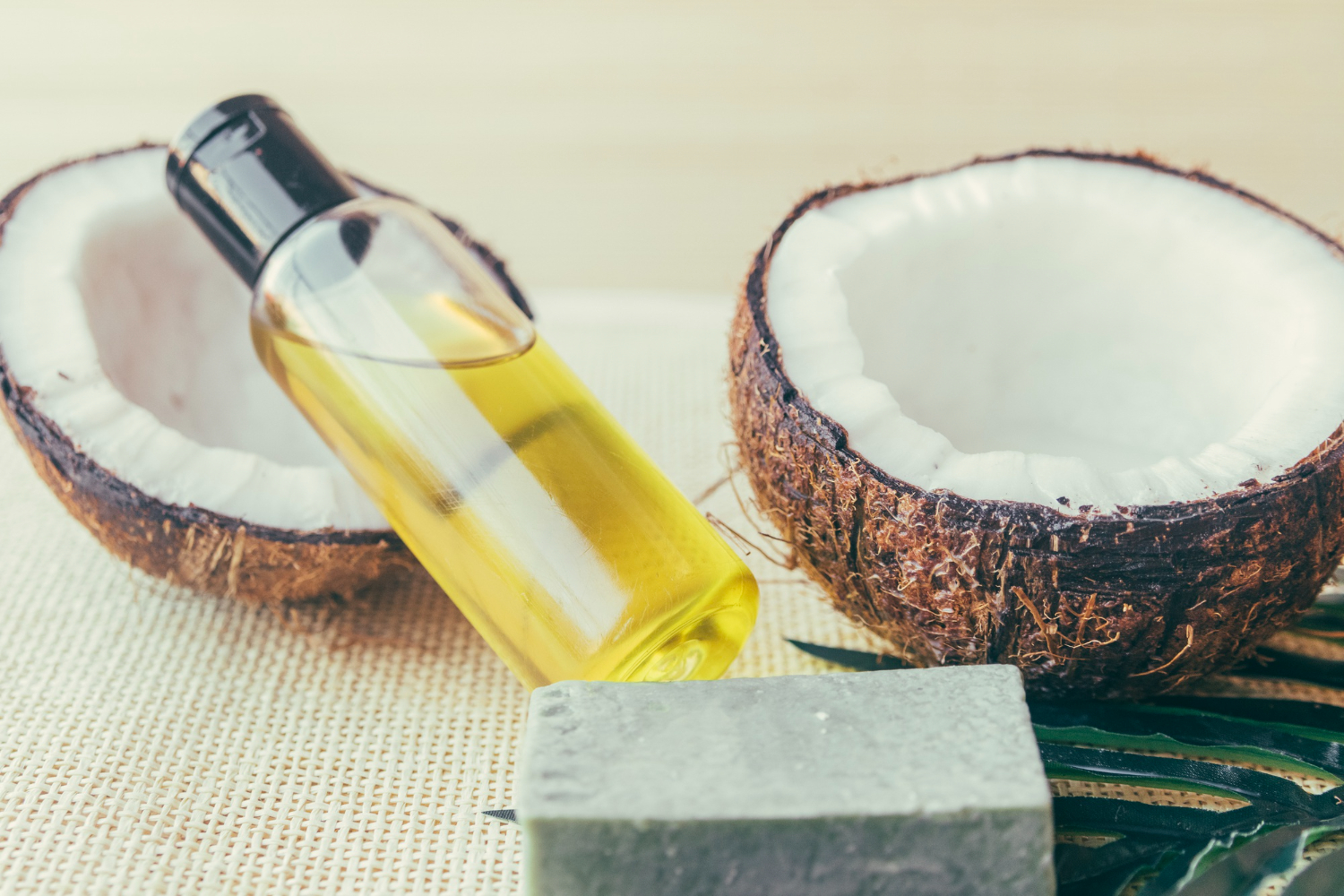 how to get coconut oil out of clothes